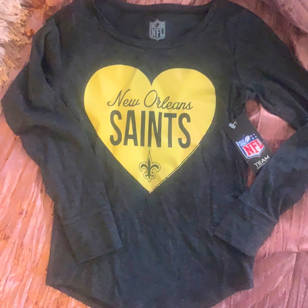🖤💛🖤💛New Orleans Saints Long Sleeve Teeshirt